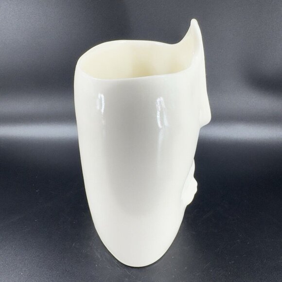 Sara Lund Face Vase Mother and Child Hand Made Stoneware Pottery Artist Signed - Picture 10 of 13